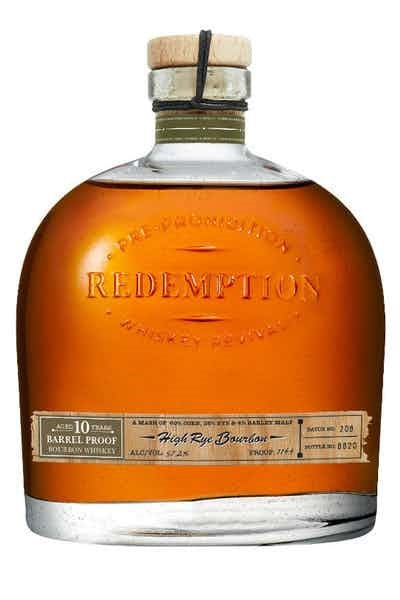 Redemption Bourbon High-Rye Barrel Proof 10 Year