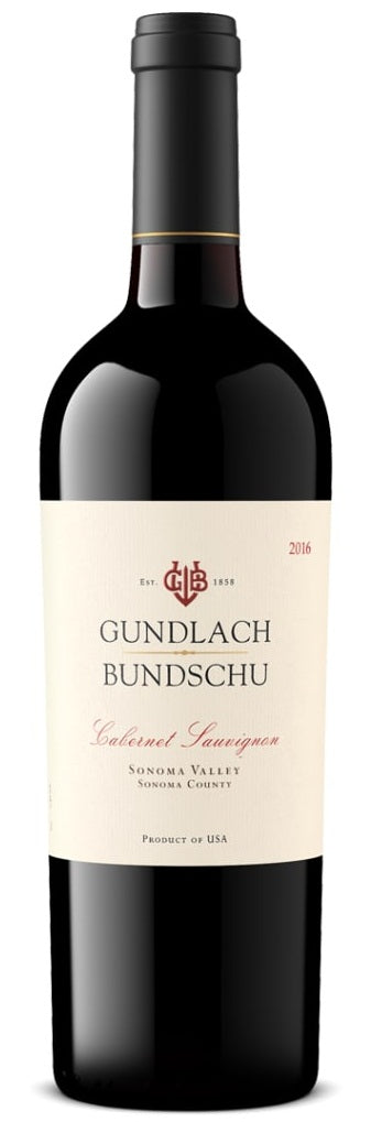 Gundlach Bundschu Cabernet Sauvignon 2016