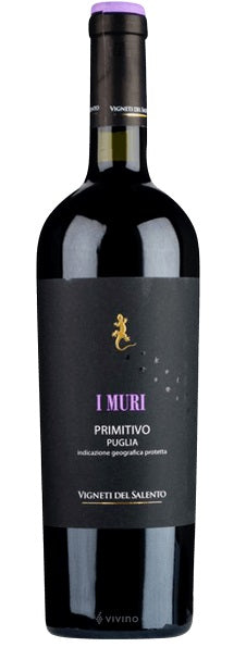 Vigneti del Salento Puglia Primitivo I Muri 2018
