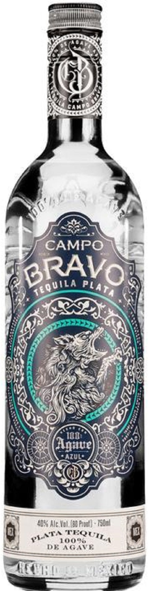 Campo Bravo Tequila Plata