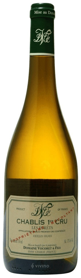 Domaine Vocoret et Fils Chablis Les Forets Vieilles Vignes 2018