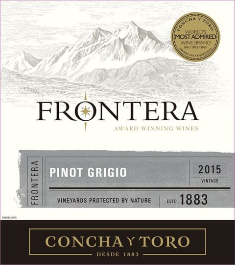 Concha y Toro  Frontera Pinot Grigio 2018