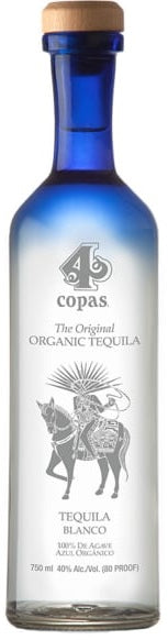 4 Copas Tequila 4 Copas Organic Tequila Blanco