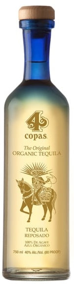 4 Copas Tequila 4 Copas Organic Tequila Reposado