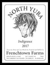Frenchtown Farms Cabernet/Merlot "Indigeaux" North Yuba 2018