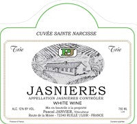 Pascal Janvier Jasnieres Cuvee Sainte Narcisse 2015
