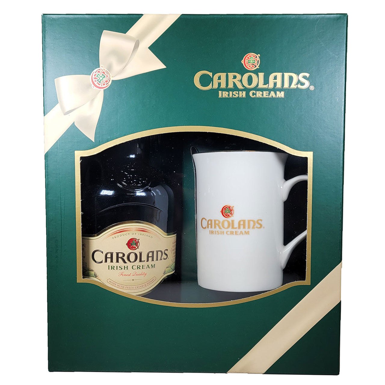 CAROLANS FINEST IRISH CREAM W/COFFEE MUG