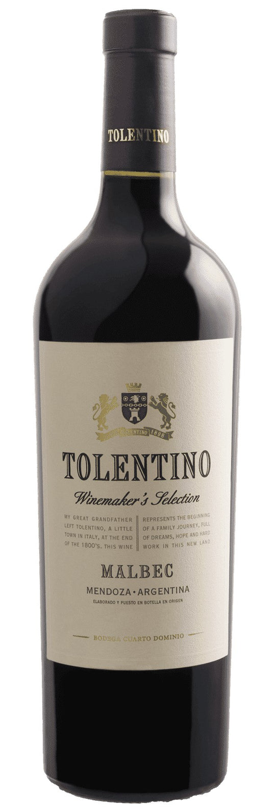 Cuarto Dominio Malbec 'Tolentino' 2021 2021