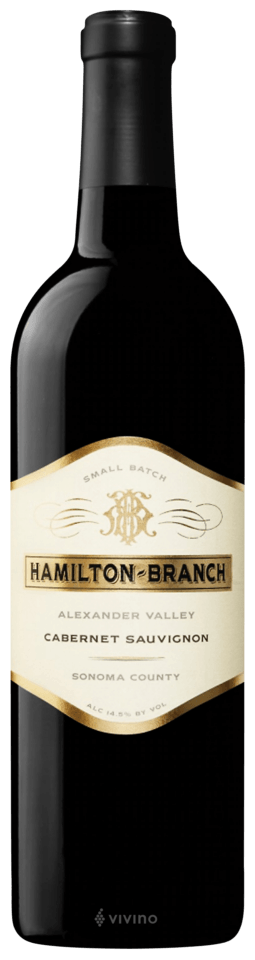 Hamilton-Branch Cabernet Sauvignon Small Batch Alexander Valley 2017