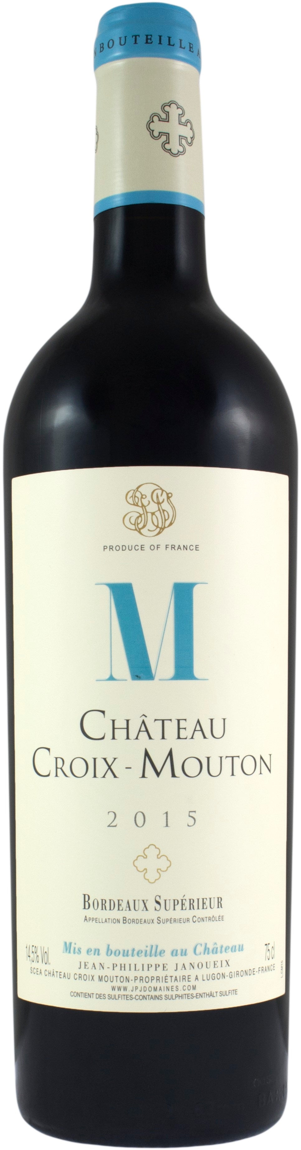 Chateau Croix-Mouton Bordeaux Superieur M 2015