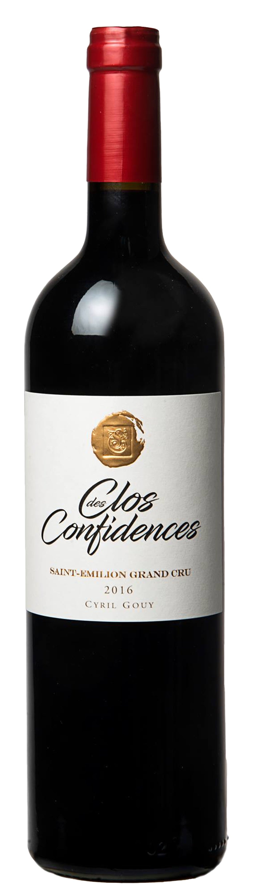Cyril Gouy Charme de Confidences Saint Emilion Rouge 2018