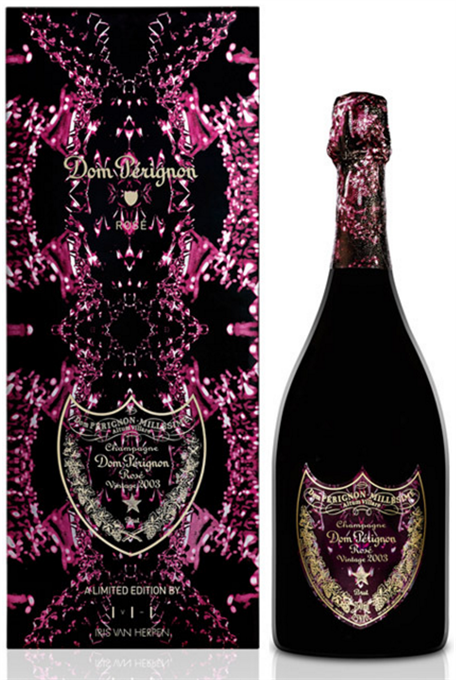 Dom Perignon Champagne Cuvee Vintage Rose Metamorphosis Iris Van Herpen 2003