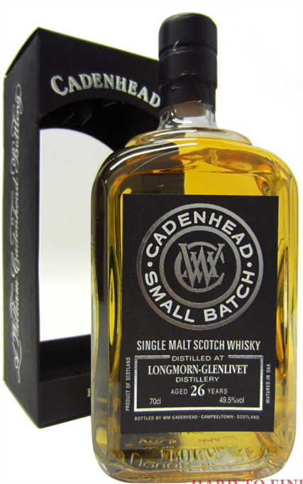 Dufftown-Glenlivet Scotch Single Malt 26 Year By Cadenhead