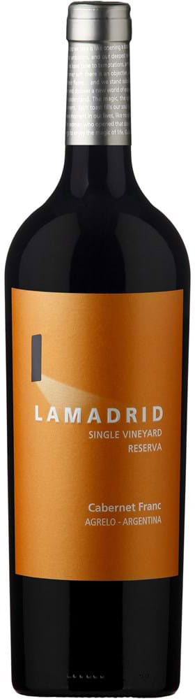 Lamadrid Cabernet Franc Reserva 2016