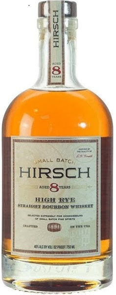 A.H. Hirsch Bourbon High Rye 8 Year