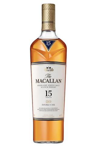 The Macallan Scotch Single Malt 15 Year Double Cask