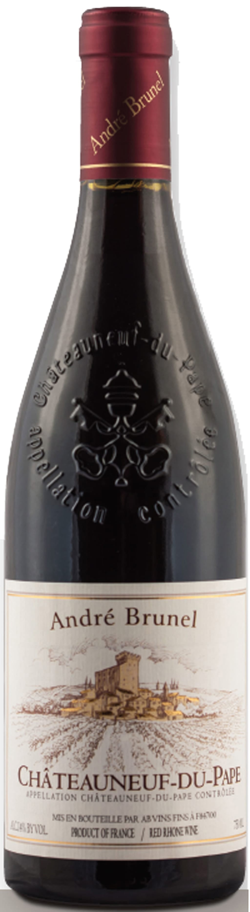 ANDRE BRUNEL CHATEAUNEUF DU PAPE ROUGE 2016