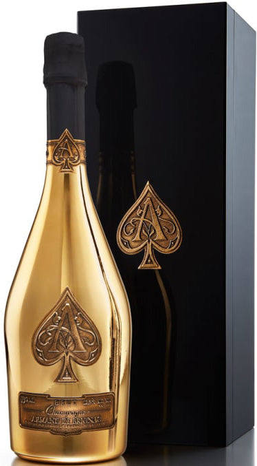 ARMAND DE BRIGNAC GOLD WOOD BOX  (ACE)