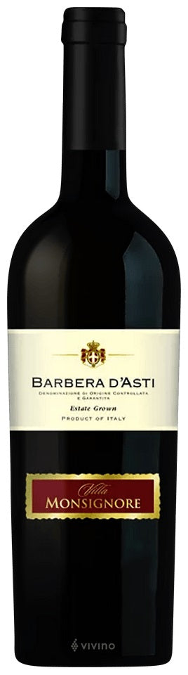 Villa Monsignore Barbera d'Asti 2018