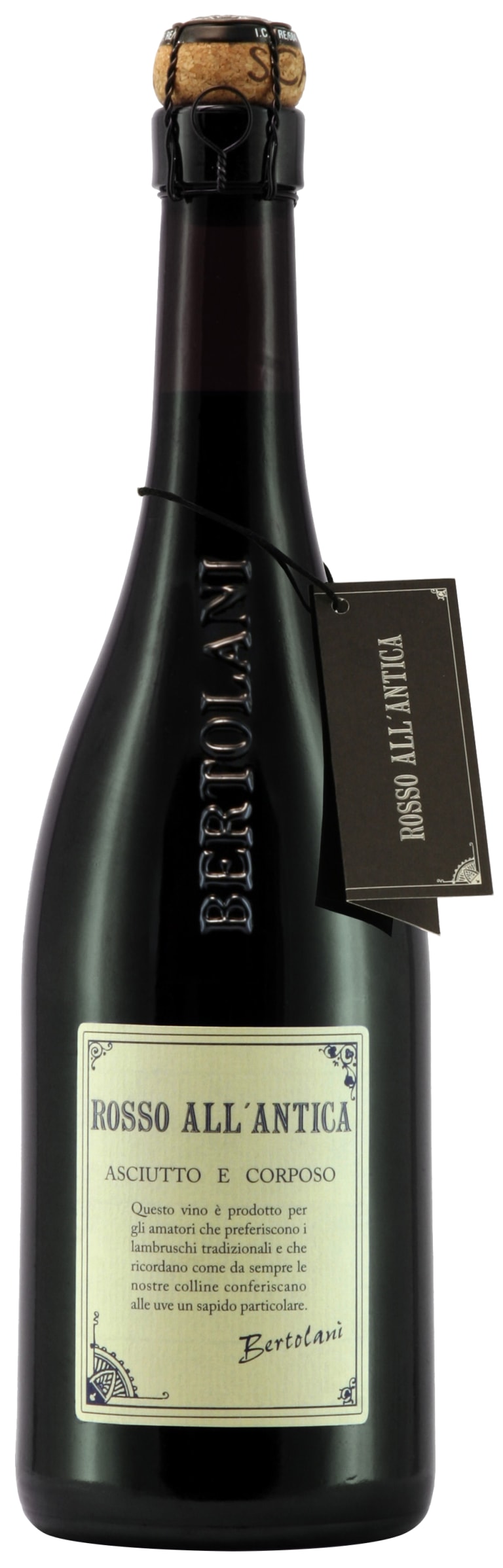 Alfredo Bertolani Lambrusco Reggiano 'Rosso all'Antica' NV