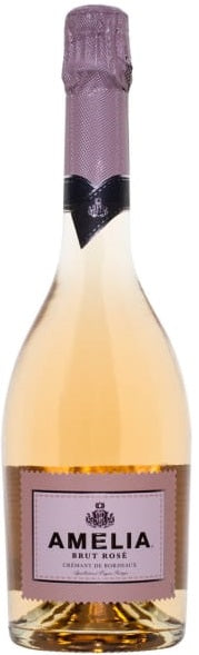 Amelia Cremant de Bourdeaux Brut Rose 2017