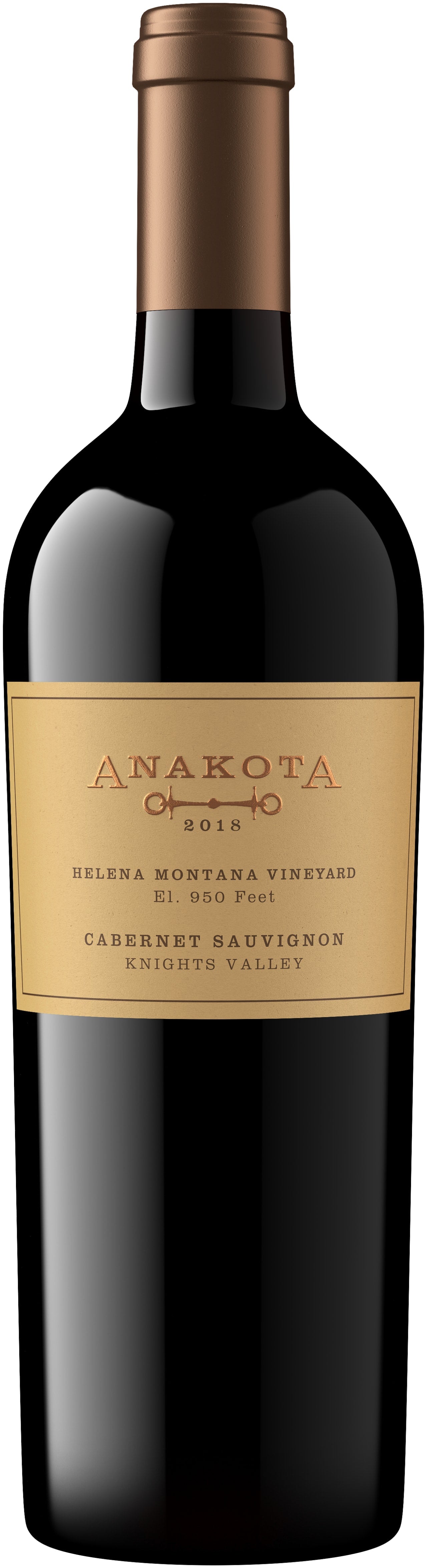 Anakota Cabernet Sauvignon Helena Montana Vineyard 2018