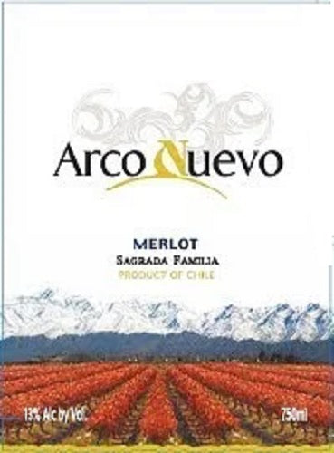 Arco Nuevo Kosher Merlot (Case only)