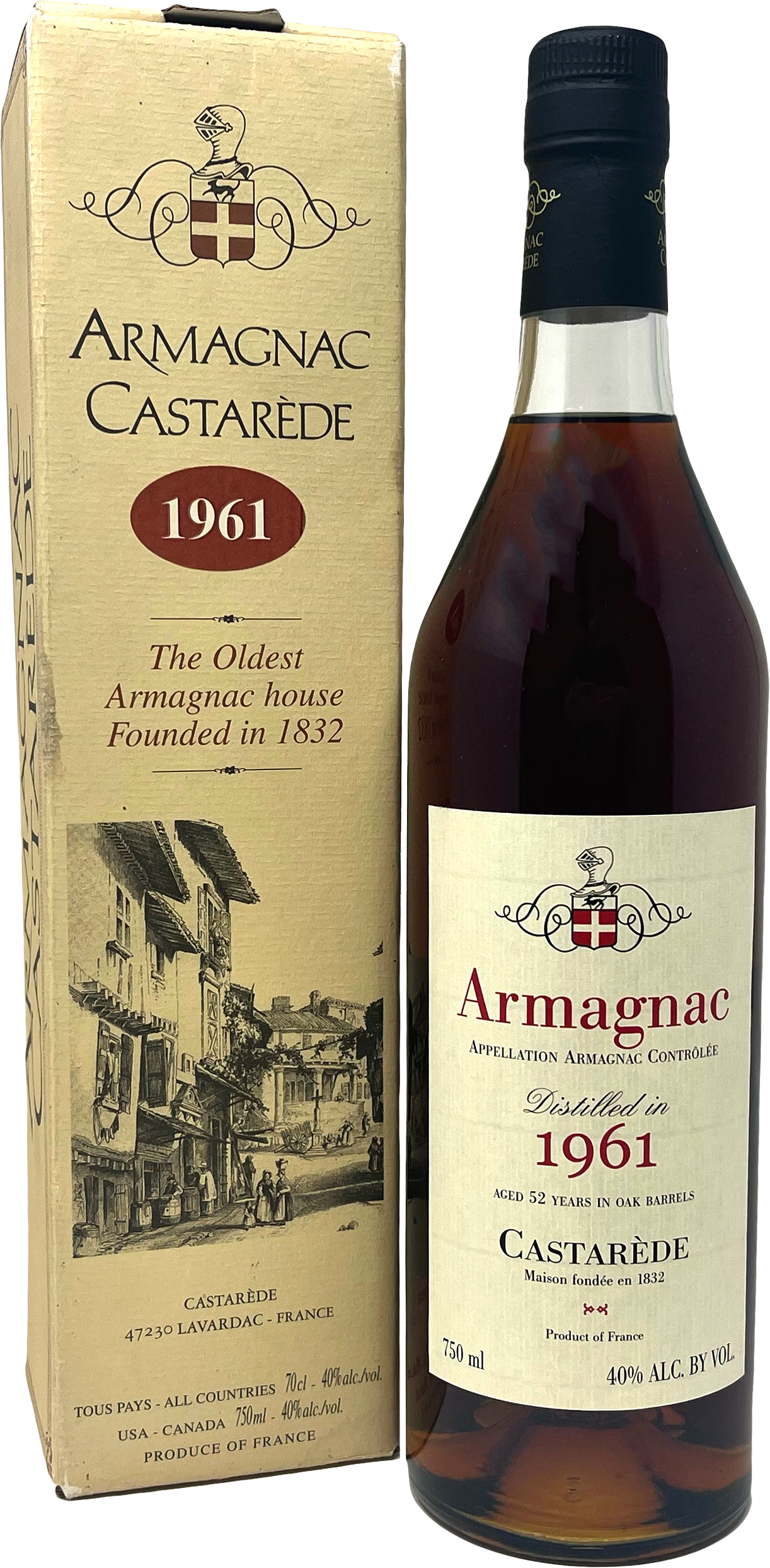 Armagnac Castarede  1961