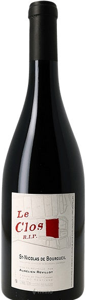 Aurelien Revillot St-Nicolas de Bourgeuil le Clos 2016