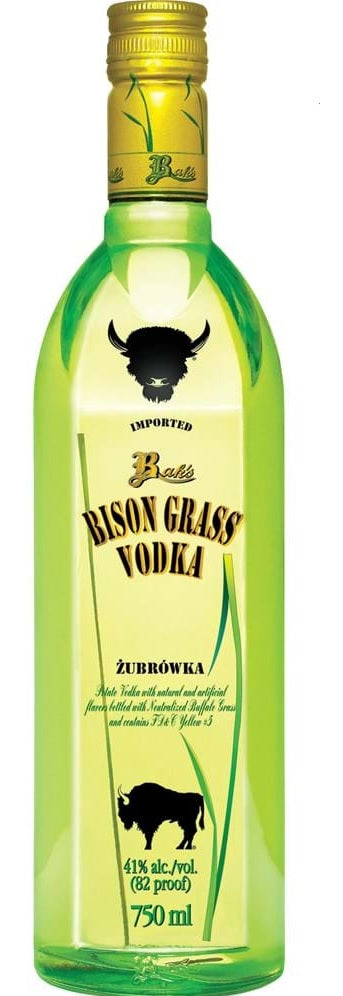 BAK'S BISON GRASS VODKA 80 (ZUBROWKA)