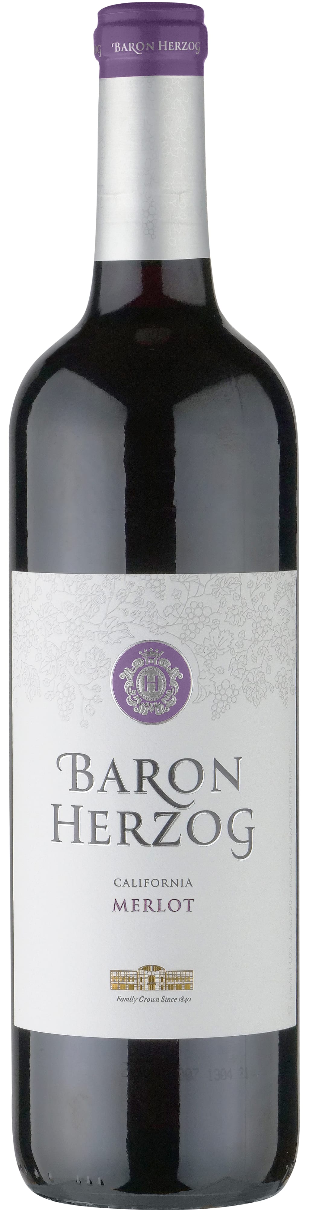 BARON HERZOG (KOSHER) MERLOT (BORDEAUX) 2019