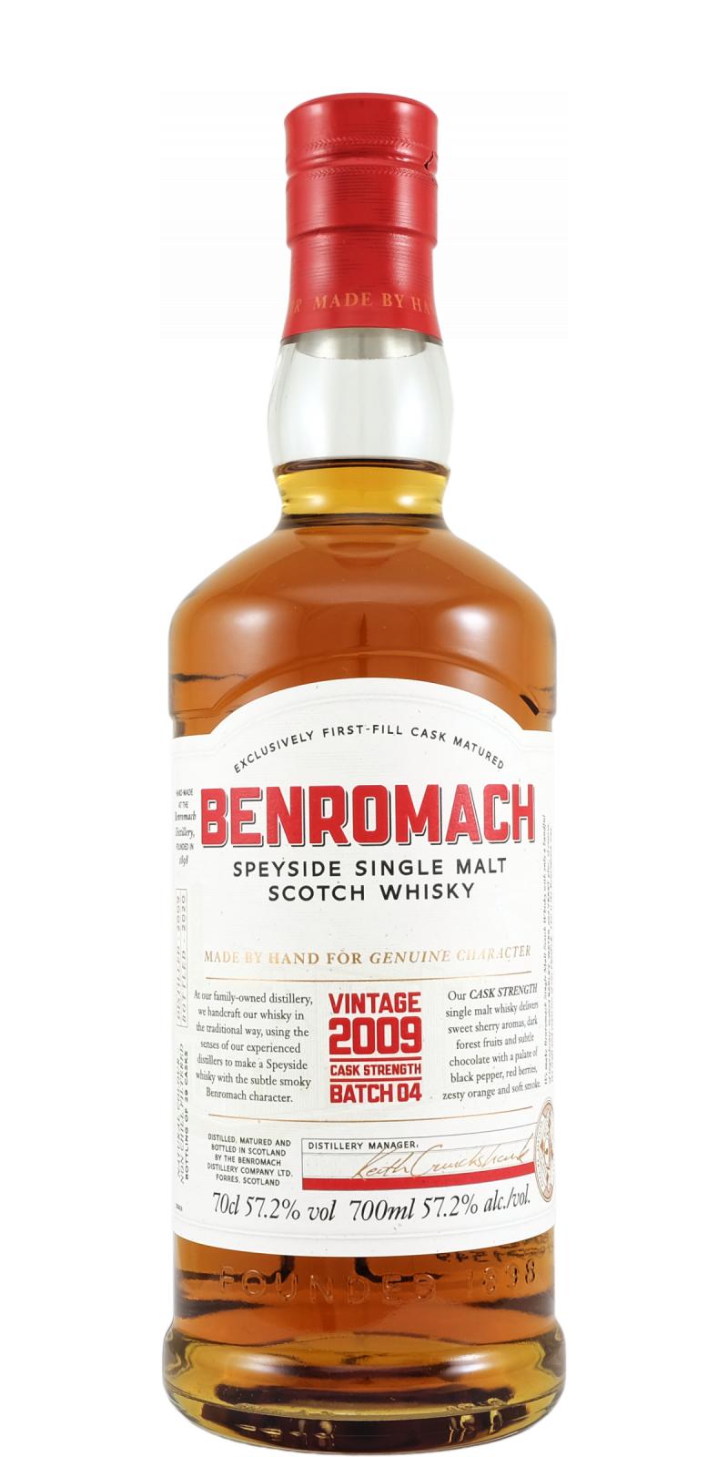 BENROMACH CASK STRENGTH