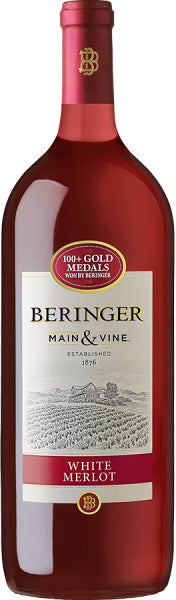BERINGER PREMIUM BLUSH WHITE MERLOT, CALIFORNIA