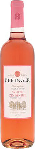 BERINGER PREMIUM BLUSH WHITE ZINFANDEL, NORTH COAST (PVS)