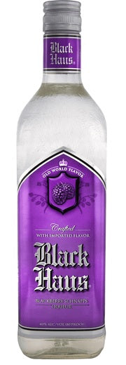 BLACK HAUS BLACKBERRY SCHNAPPS 80º LITER