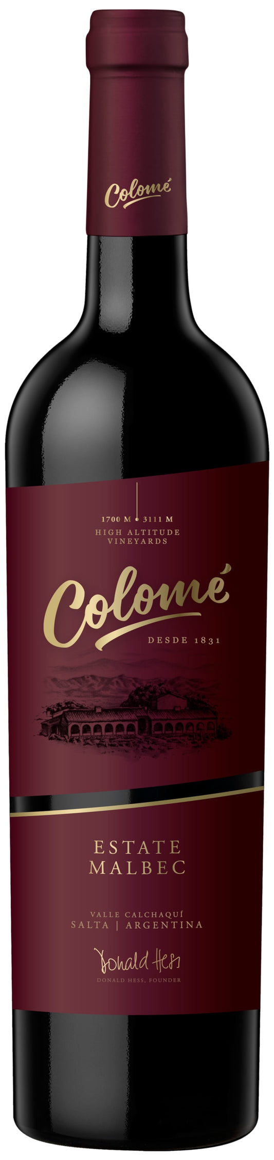 Bodega Colome El Arenal Malbec 2019