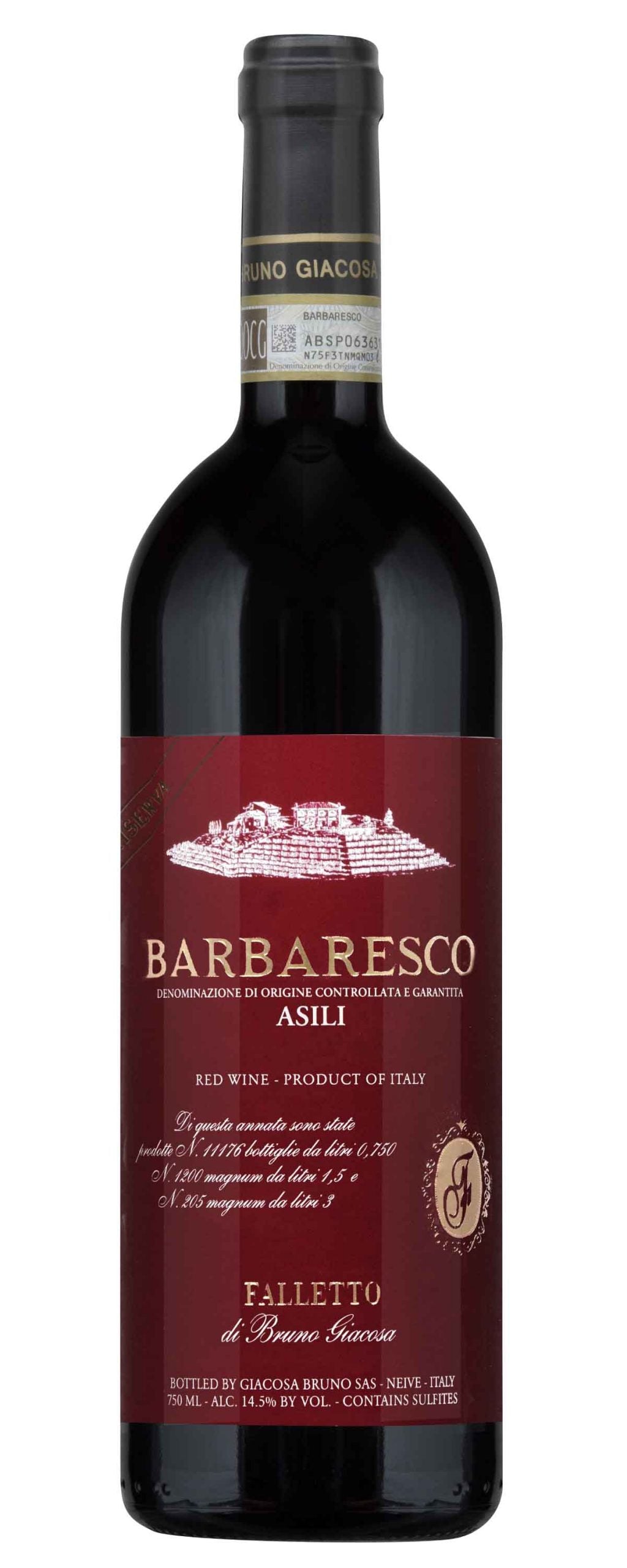 BRUNO GIACOSA ASILI BARBARESCO RISERVA 2016 3PK
