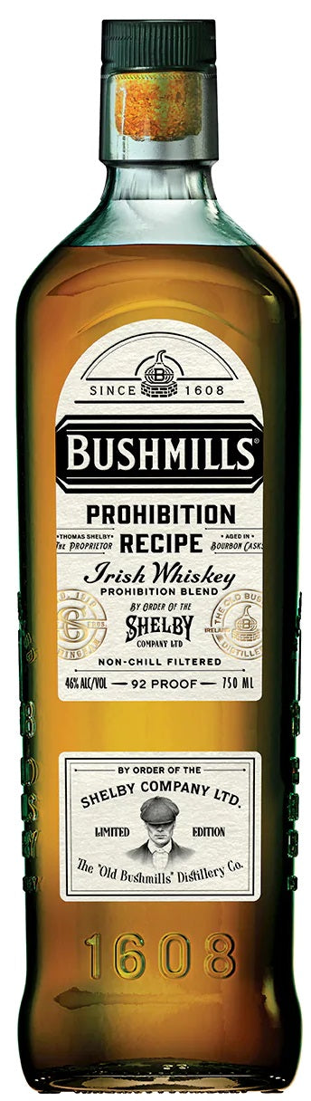 BUSHMILL PEAKY BLINDER PROHIBITION