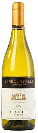 Barboursville Vineyards Viognier Reserve 2019
