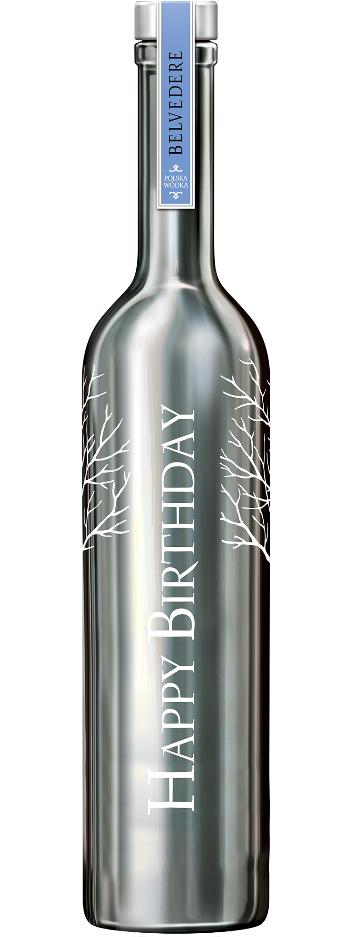 Belvedere 'Happy Birthday' Engraved Illuminated Saber Magnum(SOLD OUT)