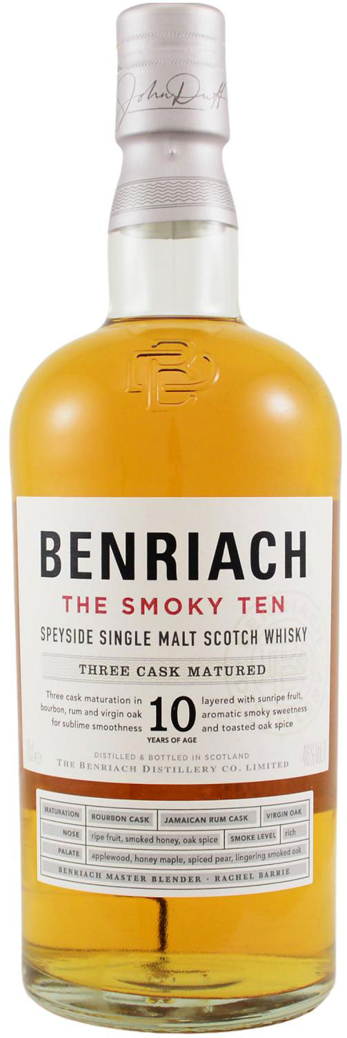 Benriach Scotch Single Malt The Smoky Ten