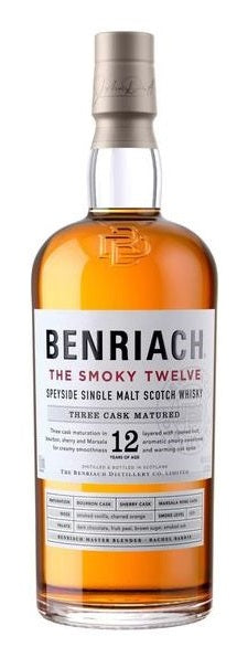 Benriach Scotch Single Malt The Smoky Twelve