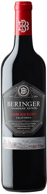 Beringer Smooth Red Blend Founders' Estate 2018