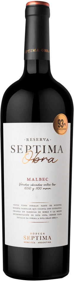 Bodega Septima Malbec Obra 2019