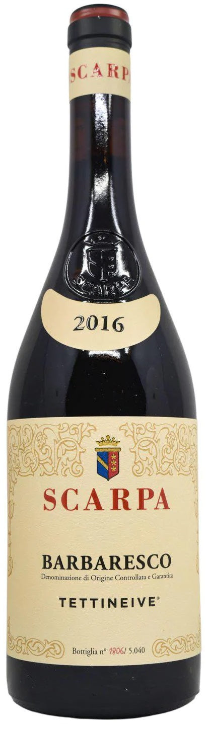 Scarpa Barbaresco 'Tettineive' 2016