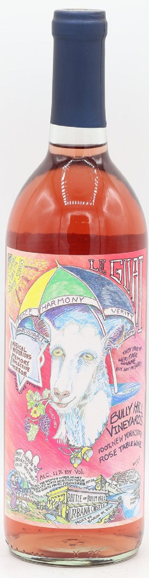 Bully Hill Vineyards le Goat Blush 2012