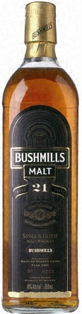 Bushmills Irish Whiskey 21 Year