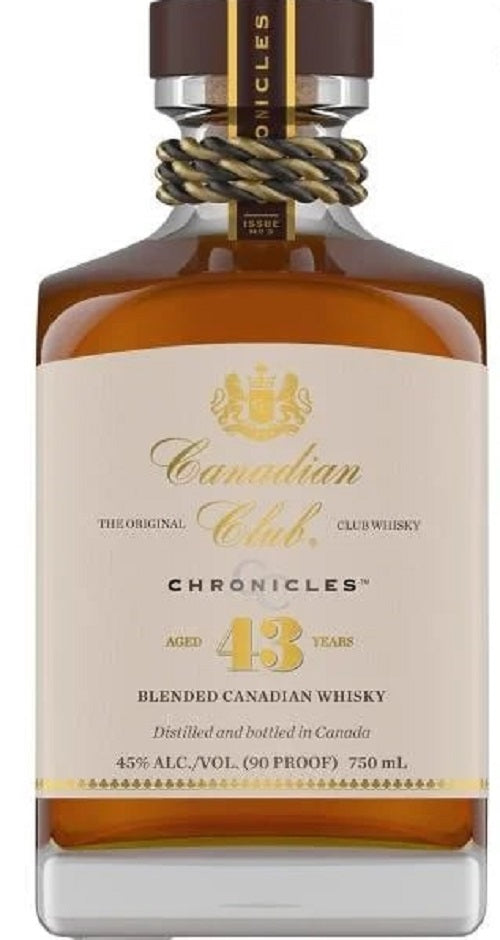 CANADIAN CLUB CHRONICLES 43YR OLD