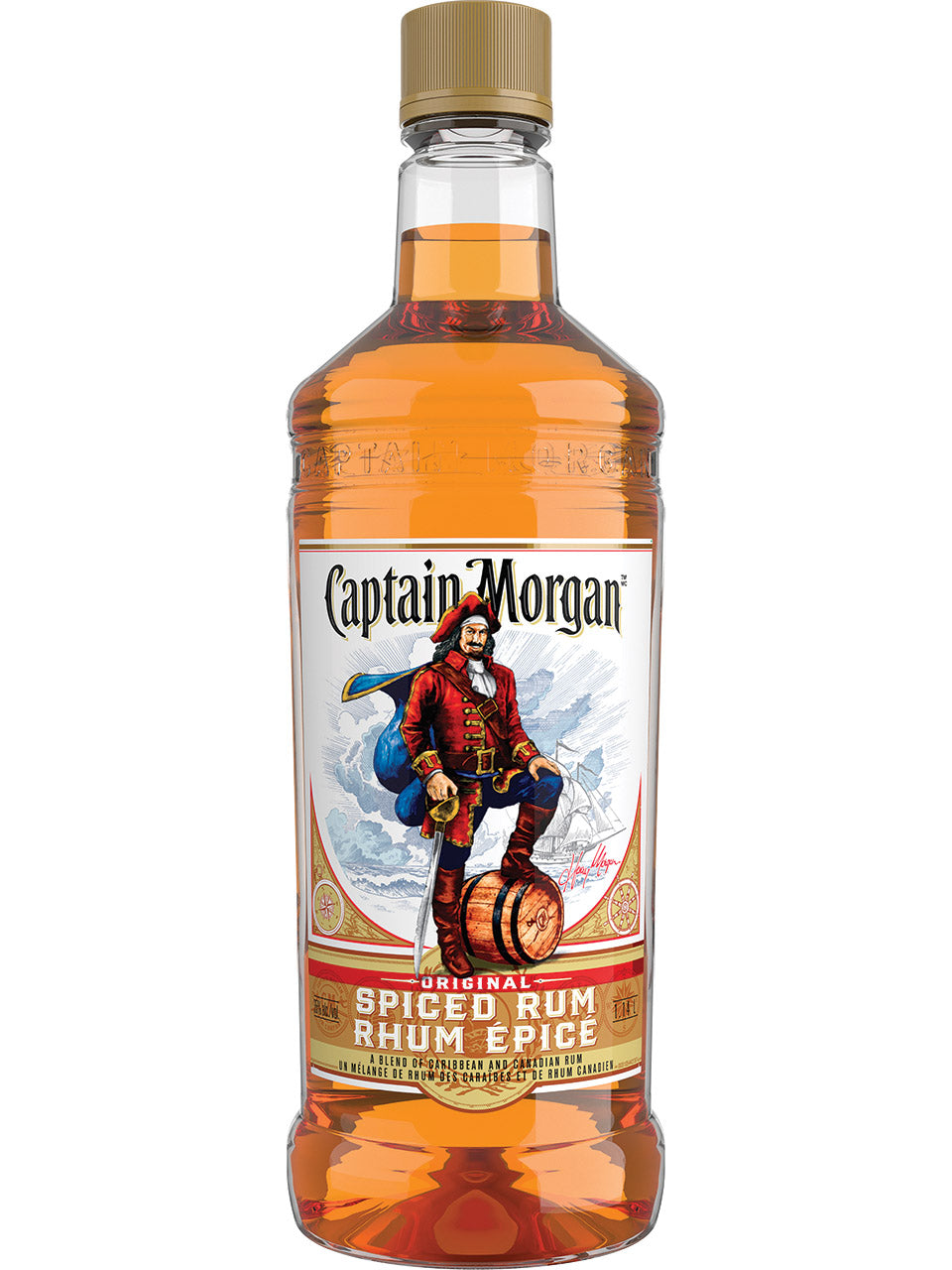 CAPTAIN MORGAN SPICED RUM PET