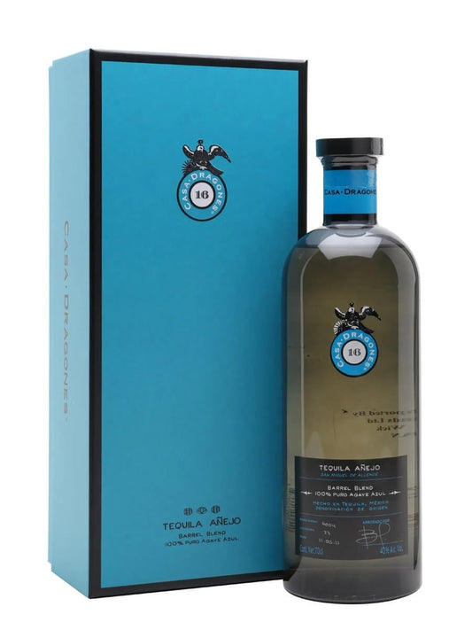 CASA DRAGONES ANEJO TEQUILA BOX